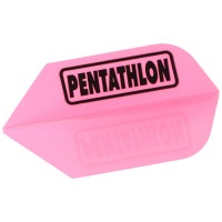 PENTATHLON Slim-Form, neonpink mit schwarzem Aufdruck HD100