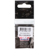 Bull&#39;s Carboni Schäfte in Schwarz, Short 36,4mm, 0,75 Gramm