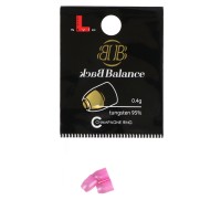 L-Style Champagne Rings Back Balance, pink, 3 Stück