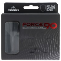 Force 90, Flight & Shaft System, medium, No.6, schwarz