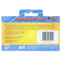 Shot Trio Dart Flight 3x 3er Pack