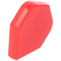 Finger Grip Wachs für Dart, Flightform, Farbe rot, 1 Stück
