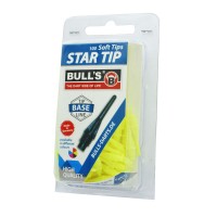 Bull's Star Soft Tips, 6mm, gelb, 100 Stück