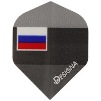 Designa Dartflight Hologram Std. mit Länderfahne Russland
