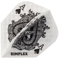 Harrows Dimplex Dartflight, Standard, Ace of Spades Pik Ass, 3 Stück