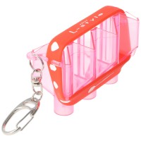 L-Style Krystal Flight Case, clear pink