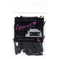L-Style Lippoint Softdartspitzen, kurz, 50 Stück, schwarz