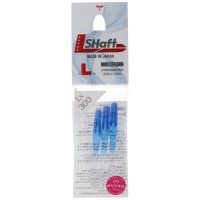 L-Style Shaft Natural Nine Slim Ls 300, blau transparent, 3 Stück