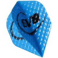 EVO Dartflight, blau, 3 Stück