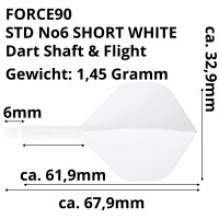 Force 90, Flight & Shaft System, short, No2, weiß