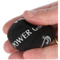 Power Grip Ball, schwarz, Talkball gegen feuchte Hände