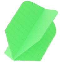 Nylonflight Slim neon grün, Dartflight Stoff, 3 Stück