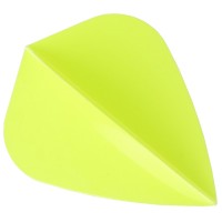 Kiteflight aus Kunststoff, neongelb, 3 Flights