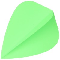 Kiteflight aus Kunststoff, neongrün, 3 Flights