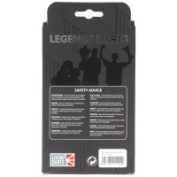 Legends Darts, Steeldart, Evolution Series, B06. schwarz, 22 Gramm