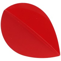 Pearflight aus Kunststoff, rot, 3 Flights