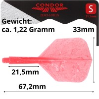 Condor Zero-Stress Small, Gr. S, Rot Marmoriert, 21,5mm