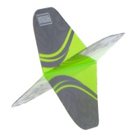 Pentathlon Flights grün/schwarz, 3 Stück