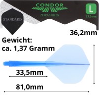 Condor Zero-Stress Standard L, Gr. L, Blau, 33.5mm