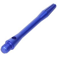 Aluminium Dart Shaft Blau, Long, 3 Stück