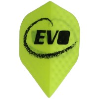 EVO Dartflight, neongelb, 3 Stück