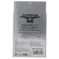 Condor AXE, metallic pearl Silver, Gr. L, Standard, 33.5mm