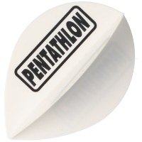 Pentathlon Pearform, weiß, 3 Stück