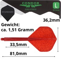 Condor Zero-Stress, Standard, Gr. L, 33.5mm, metallic Rot