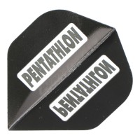 Pentathlon HD100 Dart Flights, schwarz, 3 Stück