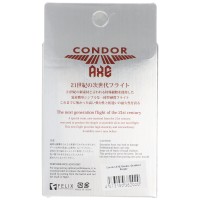 Condor AXE, transparent lila, Gr. L, small, 33,5mm
