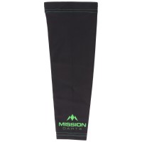 Mission Armstulpen mit Logo, Arm Sleeves, schwarz-grün, Gr. S