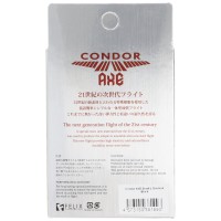 Condor AXE, schwarz transparent, Gr. L, Small, 33.5mm