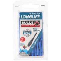 Bull&#39;s Longlife Long Softspitzen, 6mm, blau, 100 Stück