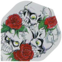 Skulls and Roses Weiss Dart Flight