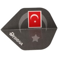 Türkei Dartflight Hologram, Std.6, Türkiye, 3 Stück