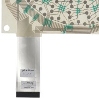 Kontaktmatrix 23polig Quadro selbstklebend kompatibel für Löwendarts HB8, 2HB, Vision