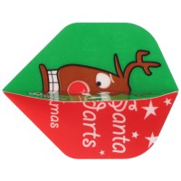 Dartflight mit Motiv Weihnachten, Rudolph, 3 Stück