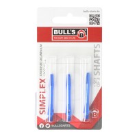 Bull&#39;s Simplex Aluminium Schaft, blau, short
