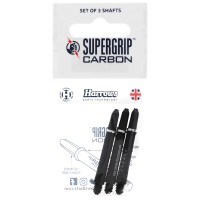 Harrows Supergrip Carbon Dart Shaft midi, schwarz