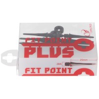 Fit Point Plus Soft Dartspitzen Schwarz 2ba, 50 Stück
