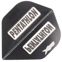 HD180 Pentathlon Flights X 180 Schwarz 180 Micron Flight 3 Stück