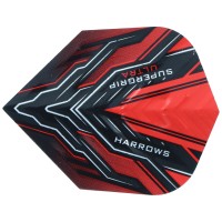Supergrip Ultra Softdarts, 90 % Tungsten, Schwarz Rot, 21 Gramm
