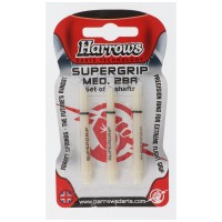 Harrows Supergrip Medium, 2BA,3er Set, weiß