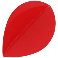 Pearflight aus Kunststoff, rot, 3 Flights