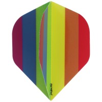Dart Flight mit dem Regenbogen Motiv LGBT