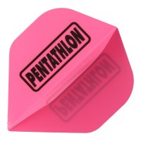 Pentathlon HD100 Dart Flights, pink, 3 Stück