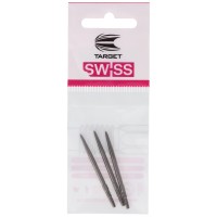 Target Swiss Steeldart-Spitzen Nano Grip, 30 mm, Schwarz