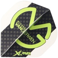 XQ Max Michael van Gerwen, Flights 3 Stück Farbe grün schwarz weiss