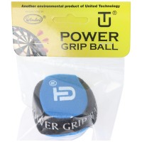 Power Grip Ball, schwarz blau, Talkball gegen feuchte Hände