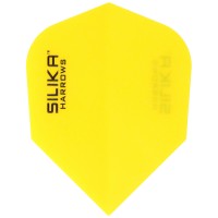 Harrows Silika Dartflight, Kristall-Beschichtung, Std., No6, gelb